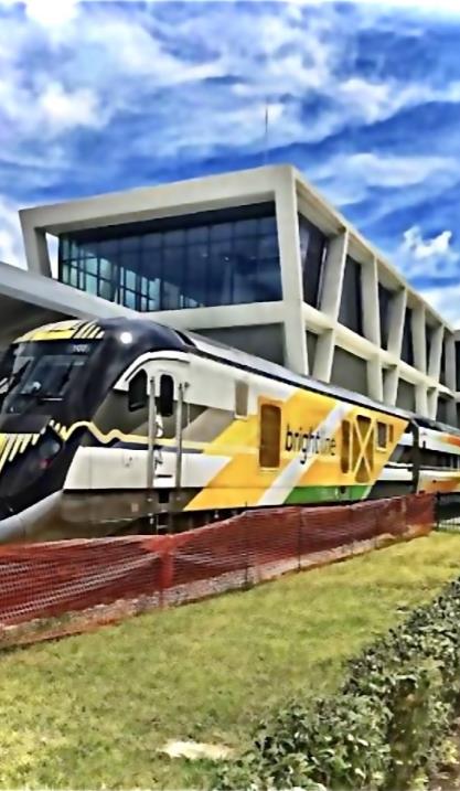 Brightline Rail Station