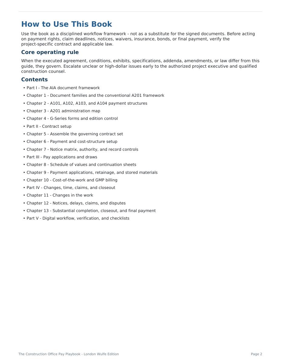 Reading preview of The Construction Office Pay Playbook